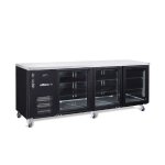 HB3UGB- 3 door bar fridge